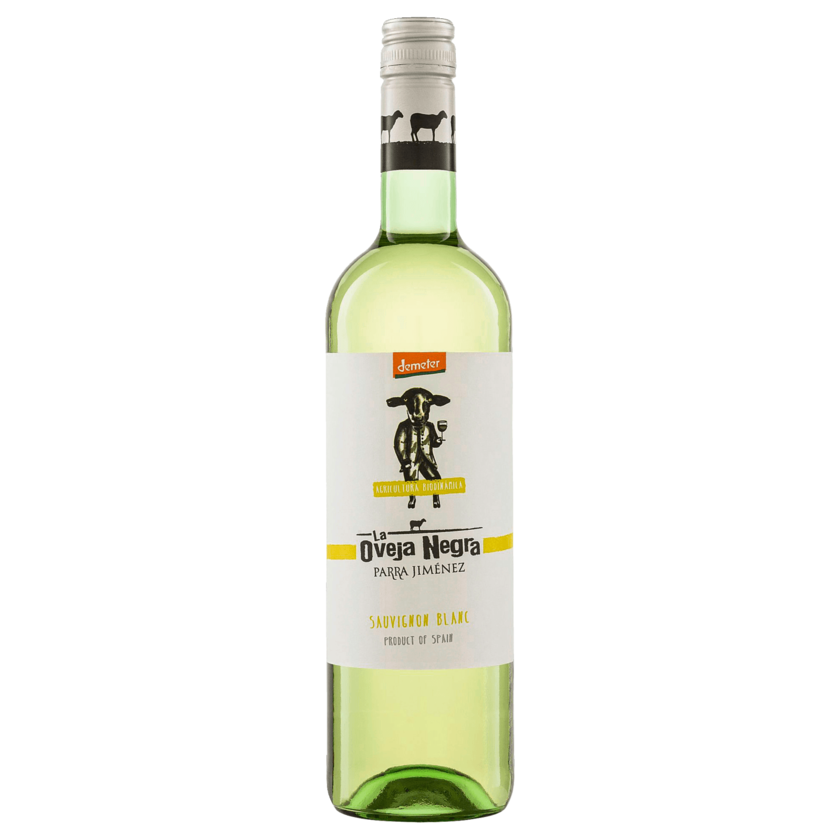 Parra Jimenez La Oveja Negra Bio Demeter Weißwein Sauvignon Blanc trocken 0,75l
